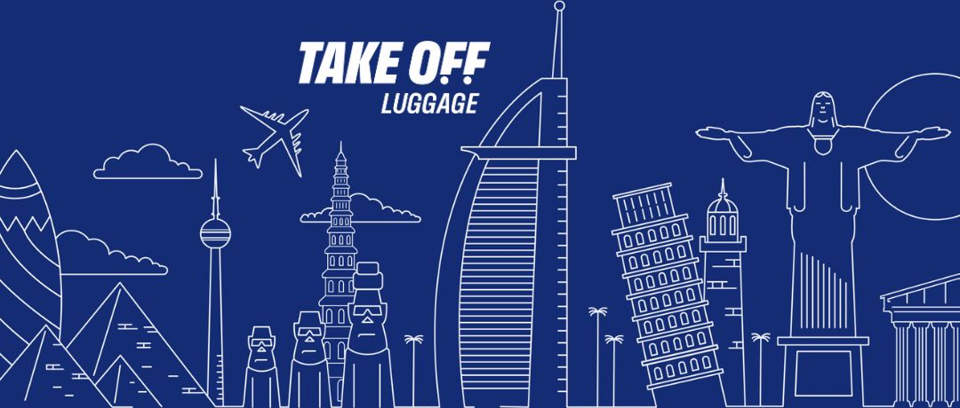 About TAKE OFF Luggage Homepage