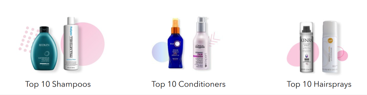 beauty plus salon products