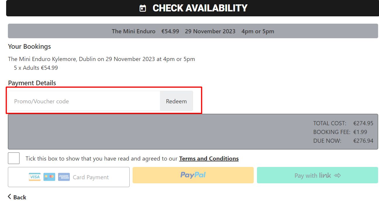 How do I use my Karting Nation discount code?