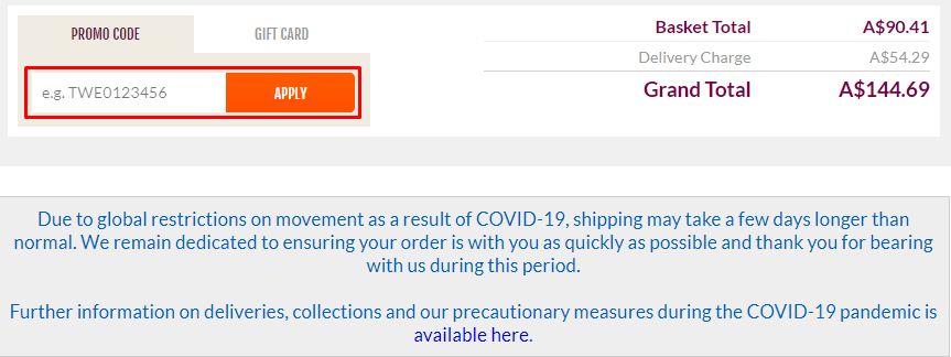 How do I use my The Whisky Exchange promo code?