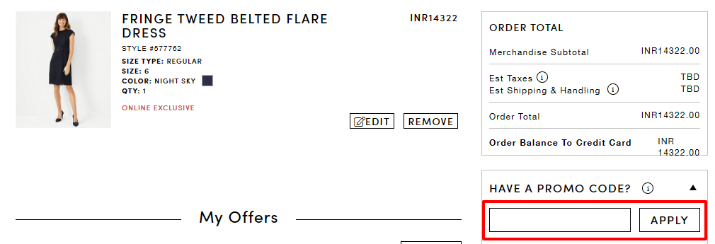 How Do I Use My Promo Code