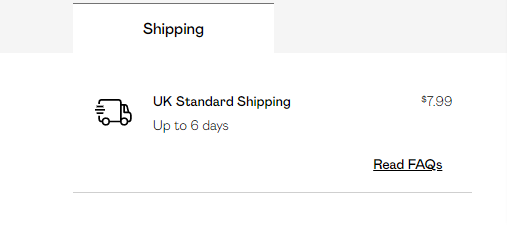 Nasty Gal shipping
