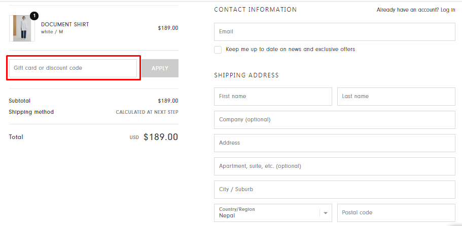 How do I use my Kowtow coupon code?