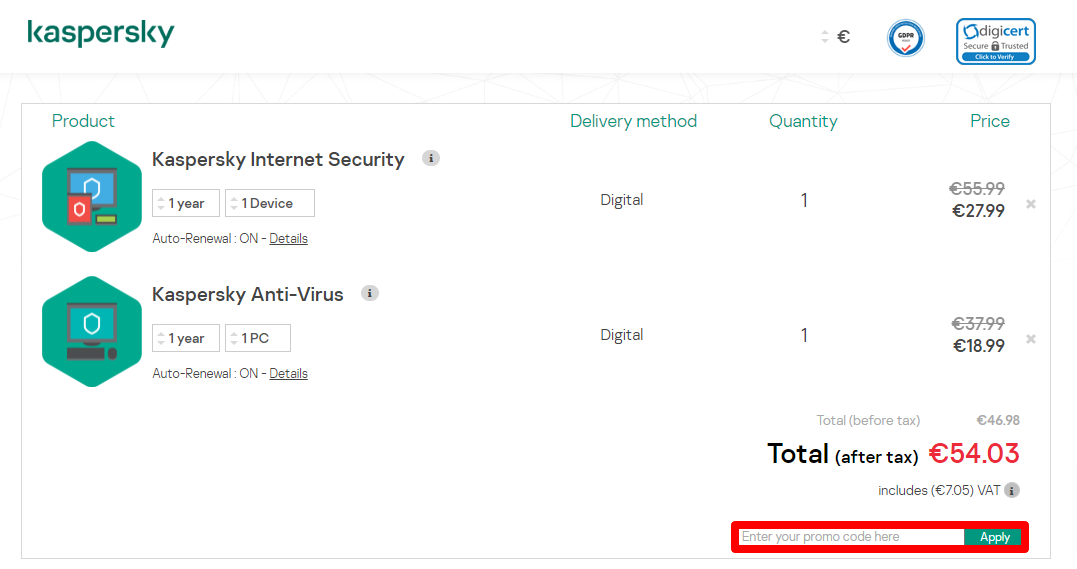 Kaspersky Discount Code & Promo Codes September 2024
