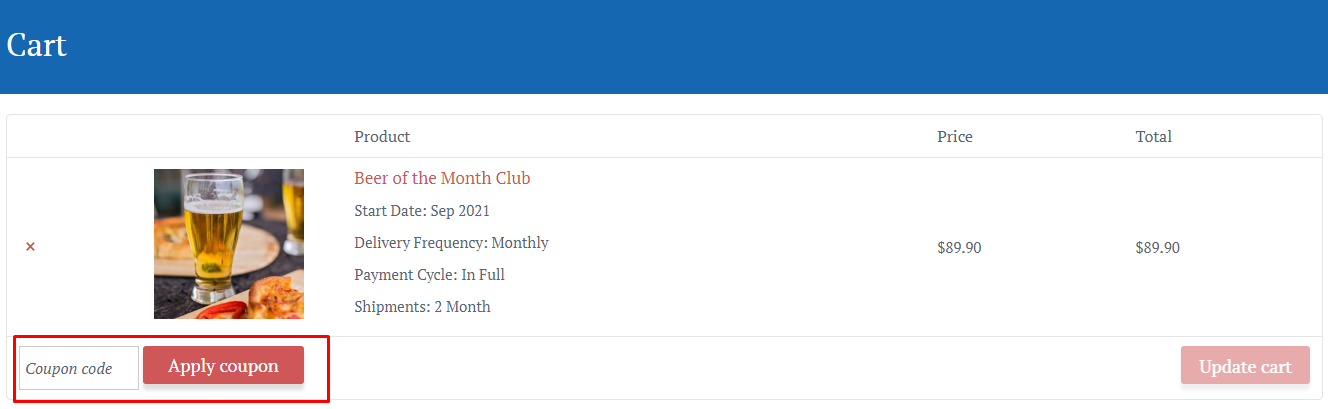 How do I use my Clubs of America coupon code?