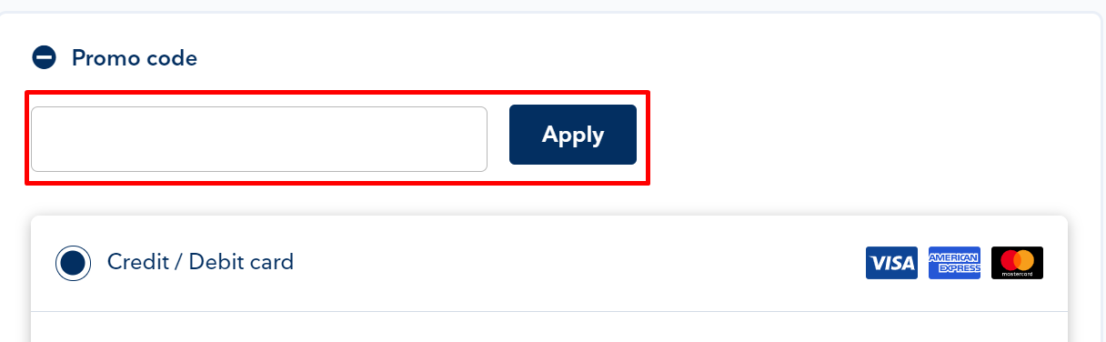 How do I use my London Stansted Airport promo code?