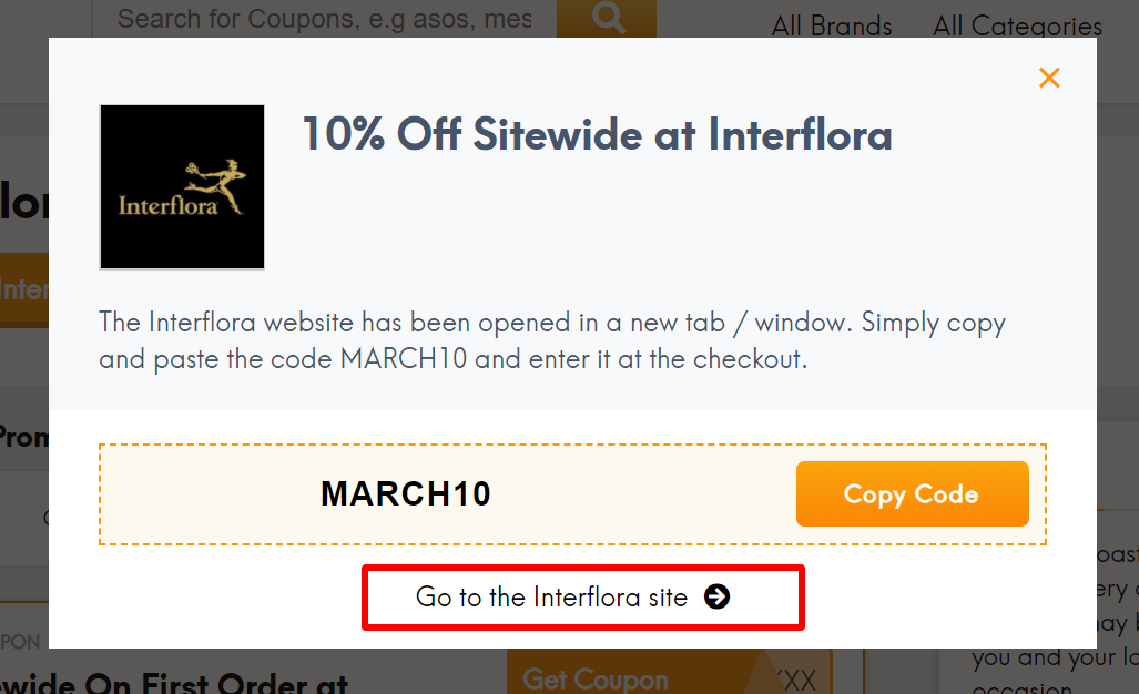 Interflora Coupon and Promo Codes January 2021