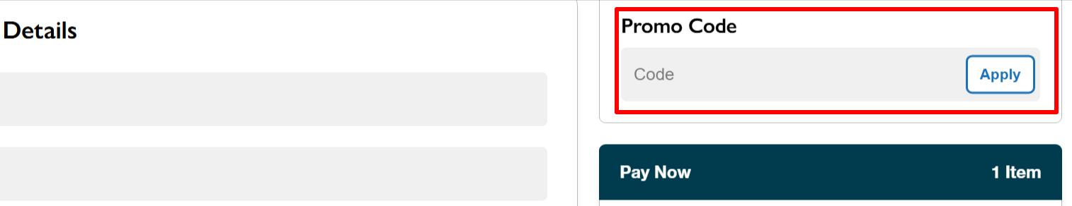 Hornby promo code code box for customers at Hornby’ website