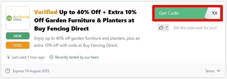 Get your code