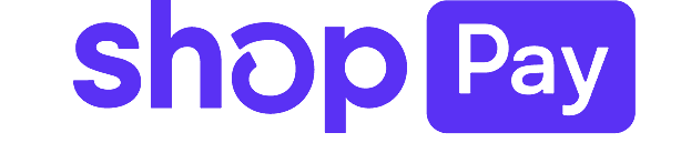 The Shop Pay official logo with the brand name written in bold prints on a white background.