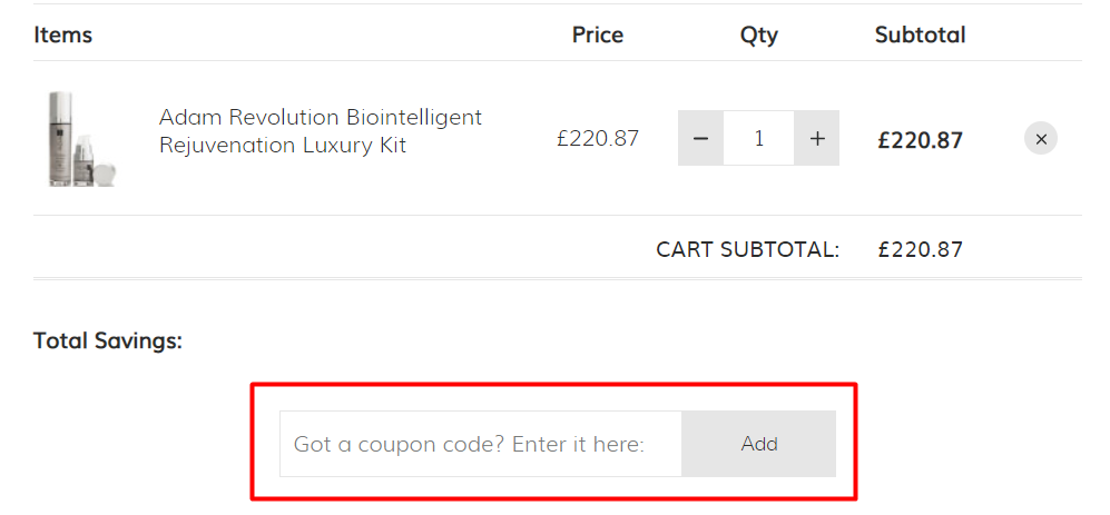 How do I use my SkincareRX discount code?