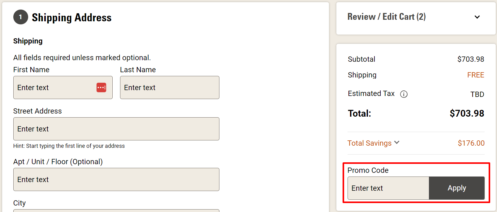 How do I use my Coleman promo code?