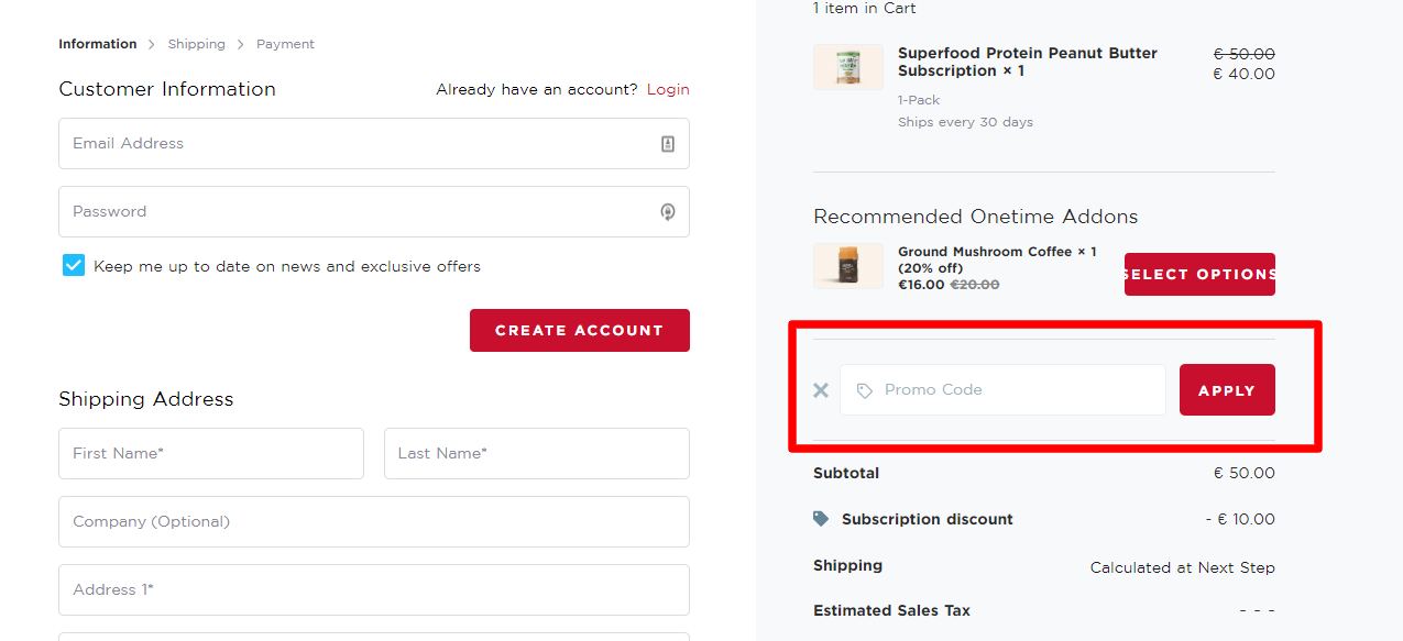 How do I use my FOUR SIGMATIC promo code?