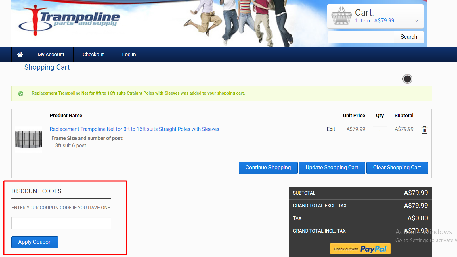 Verified 5 off Trampoline Parts and Supply Coupon and Promo Codes