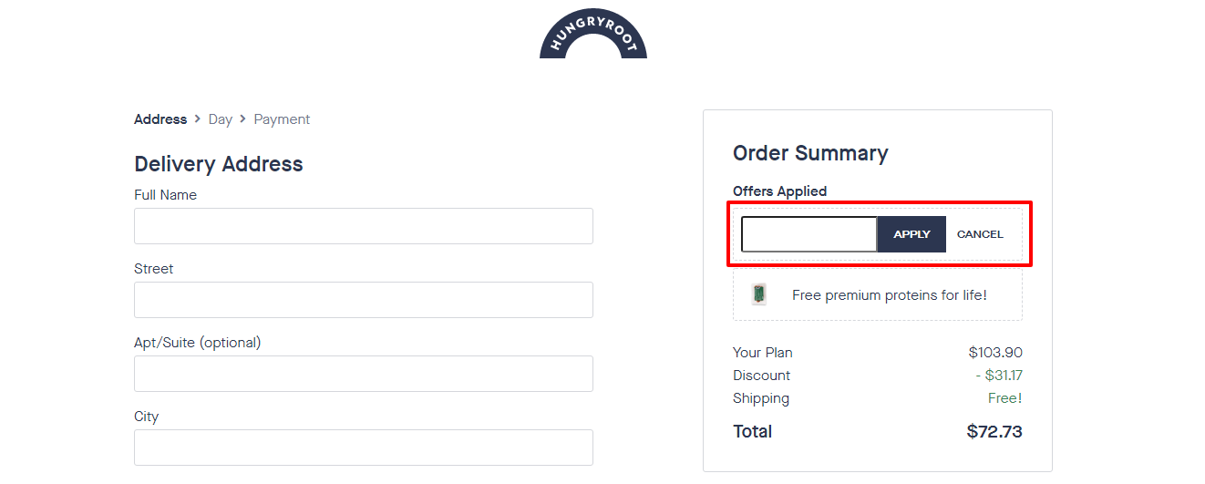 How Do I Use My Offer Code