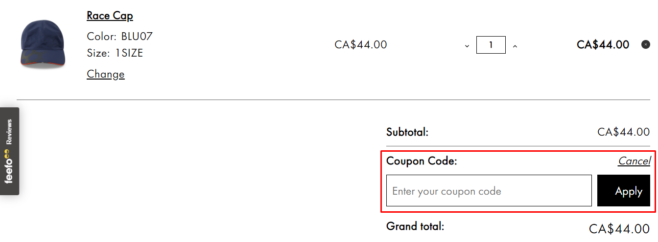 How do I use my Gill coupon code?