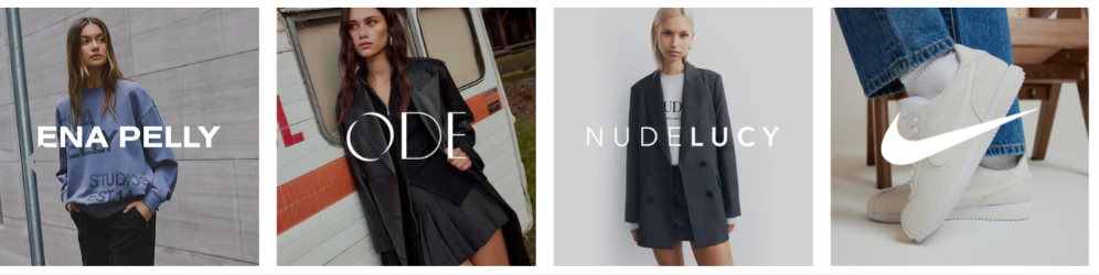 a picture showing the different kinds of brands that you can find at Stylerunner