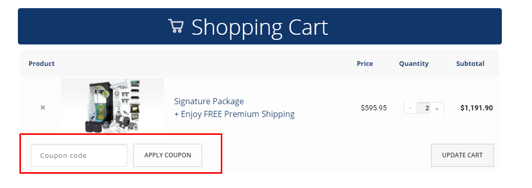 How do I use my The BudGrower coupon code?