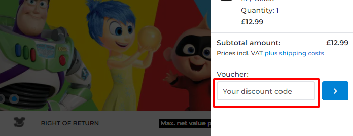 How do I use my Shirtinator voucher code?