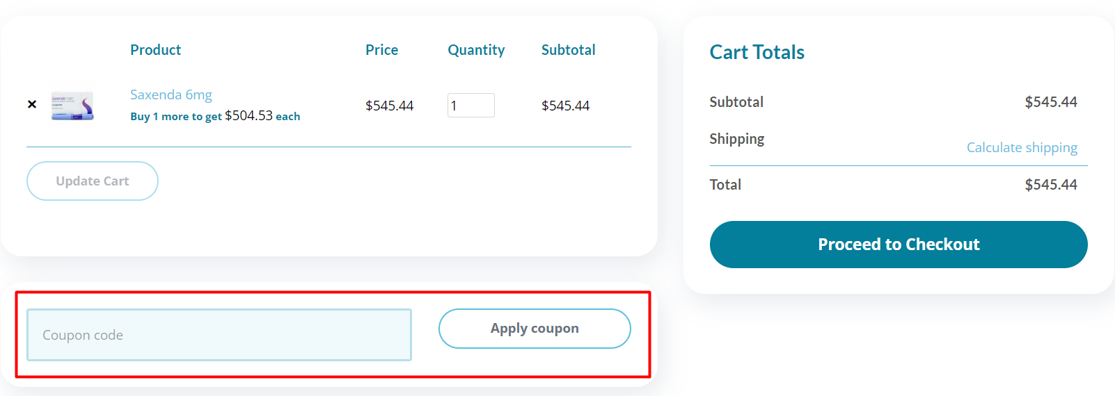 How do I use my Canadian Insulin coupon code?
