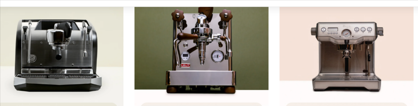 the Assembly Coffee machines for customers to purchase at a good price to make coffee