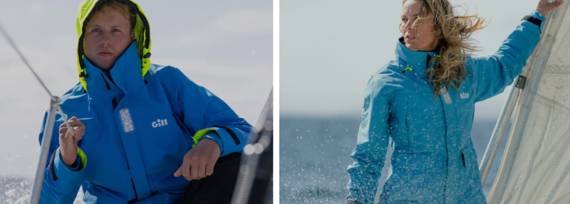 Examples of jackets from Gill that you can save on with a Gill voucher code