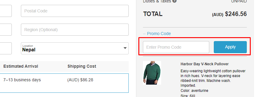How do I use my DXL promo code?