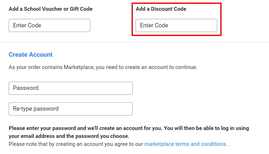 How do I use my TextbookX discount code?
