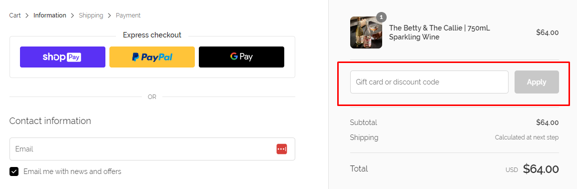 How do I use my Une Femme discount code?