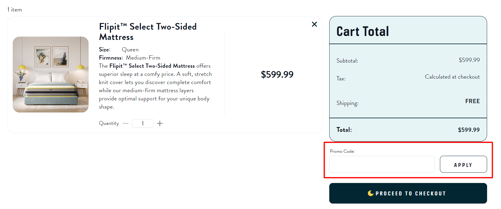 How do I use my Flipit Mattress coupon code?