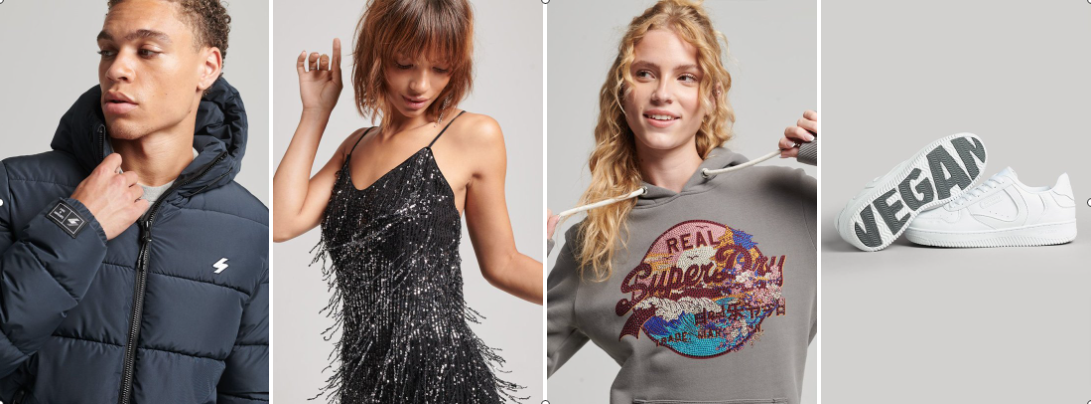 Superdry Black Friday sale, jackets, dresses, hoodies and trainers