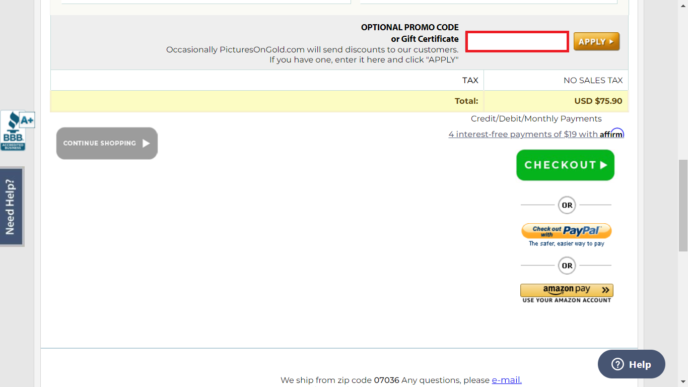 PicturesOnGold Coupon Codes for May 2024