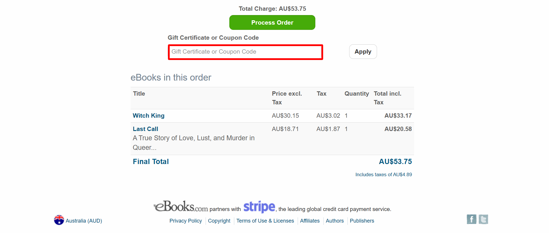 eBooks active coupon codes for April 2024