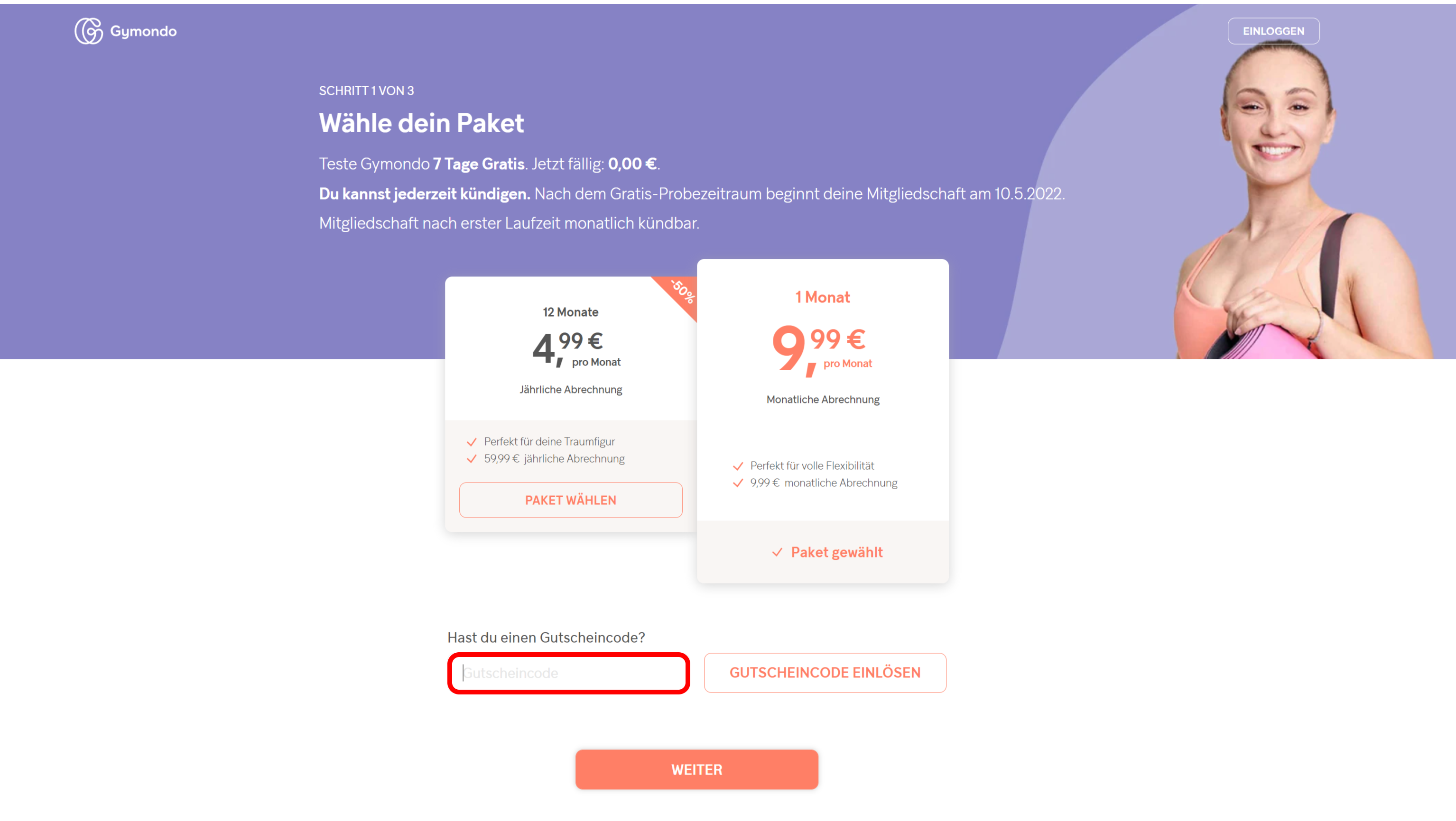 GymondoRedCode