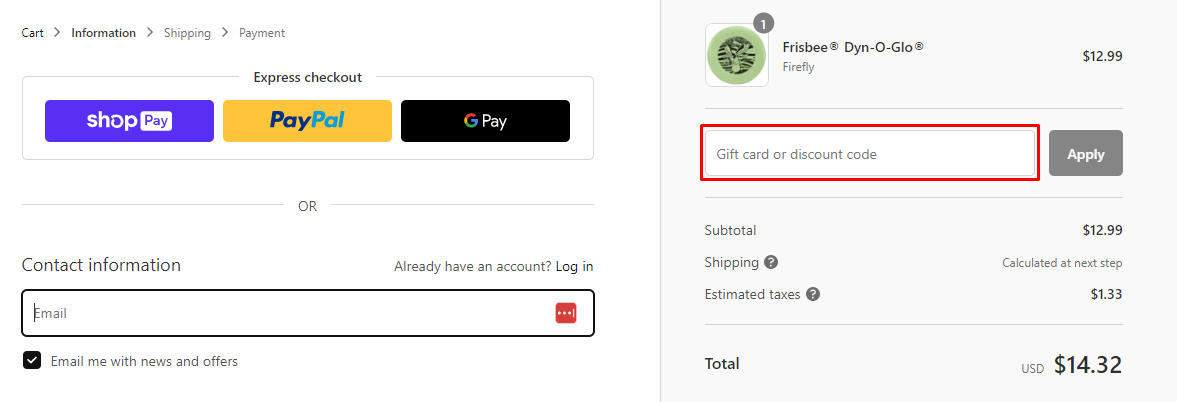 How do I use my Wham-O Discount code?