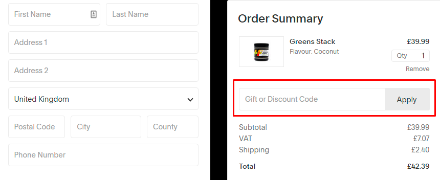 How do I use my Hence discount code?