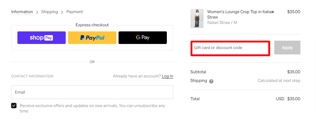 How Do I Use My Kotn Promo Code?