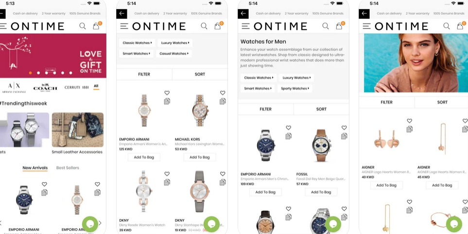 Ontime Mobile App