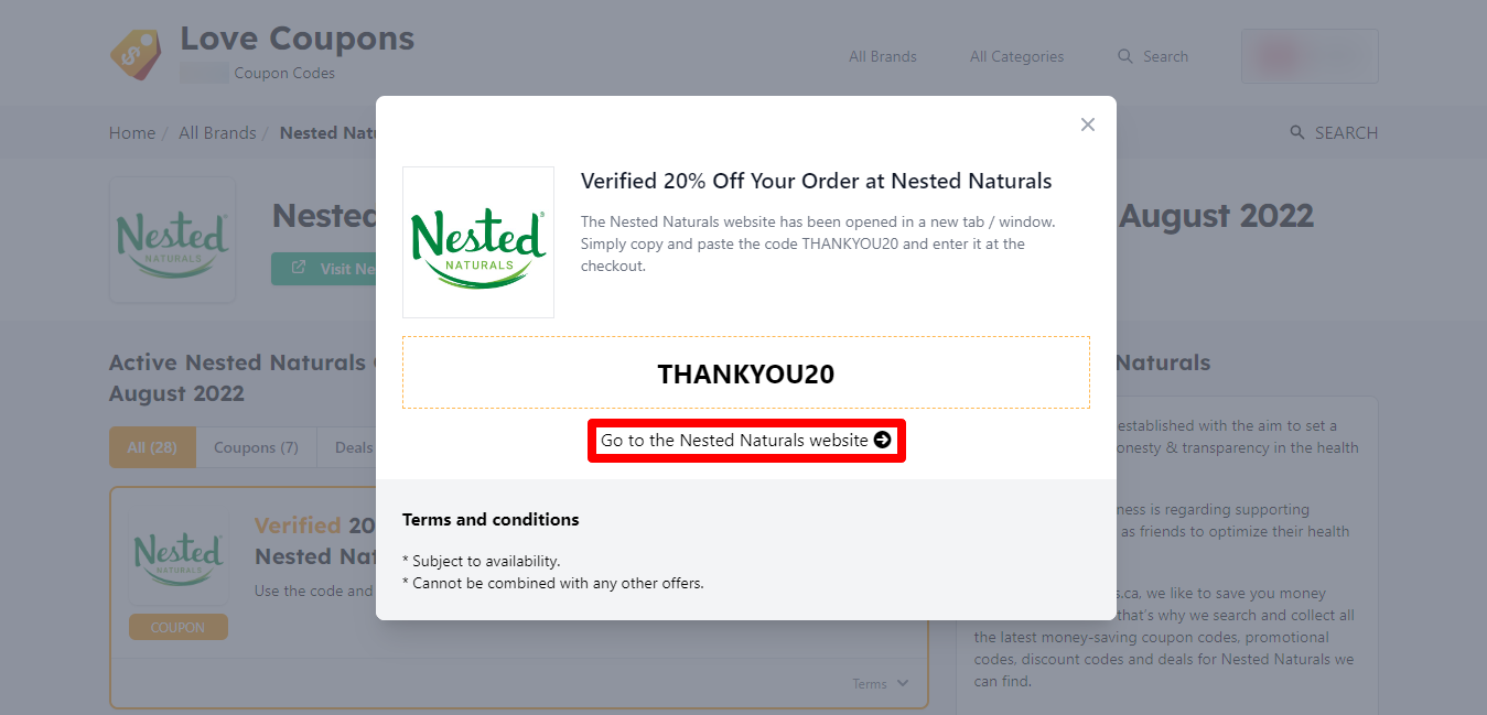 How Do I Use My Nested Naturals Promo Code?