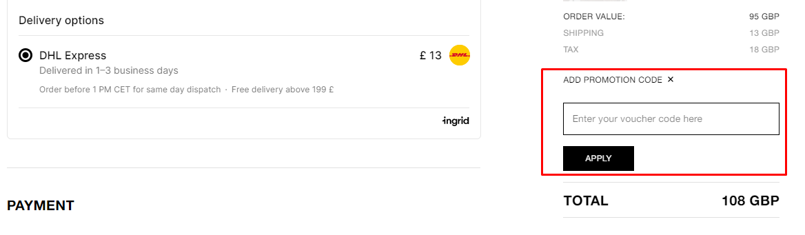 How do I use my NN07 promotion code?