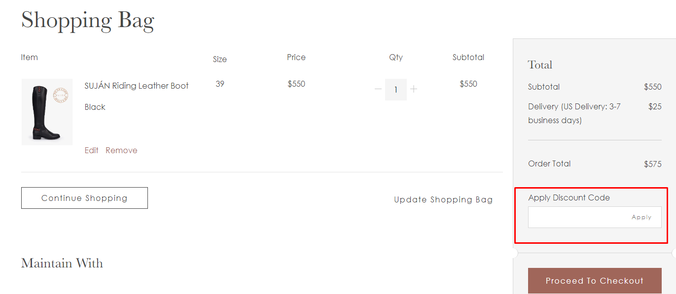 How do I use my Penelope Chilvers discount code?