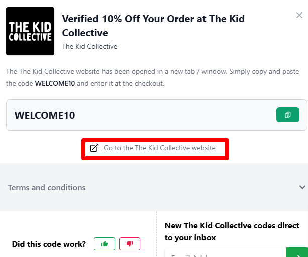 Verified 10 Off The Kid Collective Discount Code