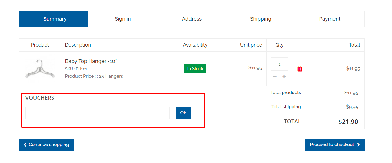 How do I use my Only Kids Hanger coupon code?