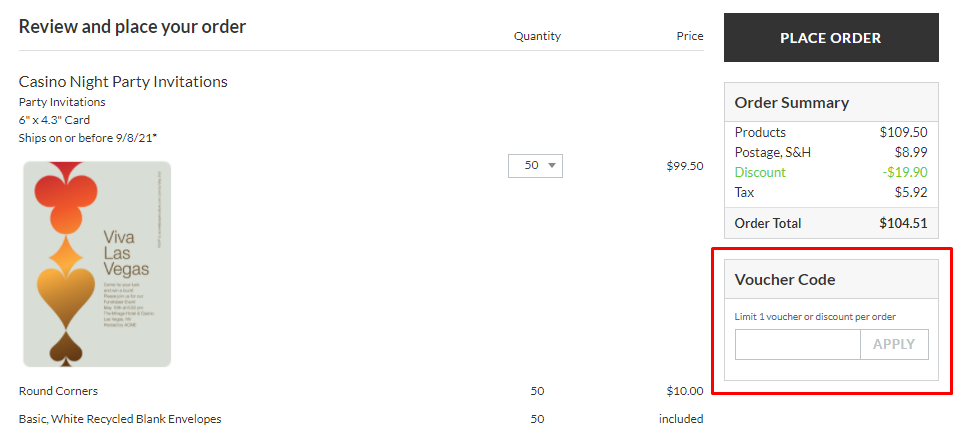 How do I use my Paper Culture voucher code?
