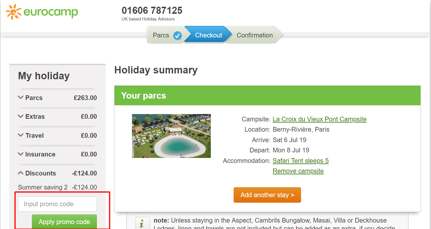 Eurocamp Discount Code & Promo Codes August 2024