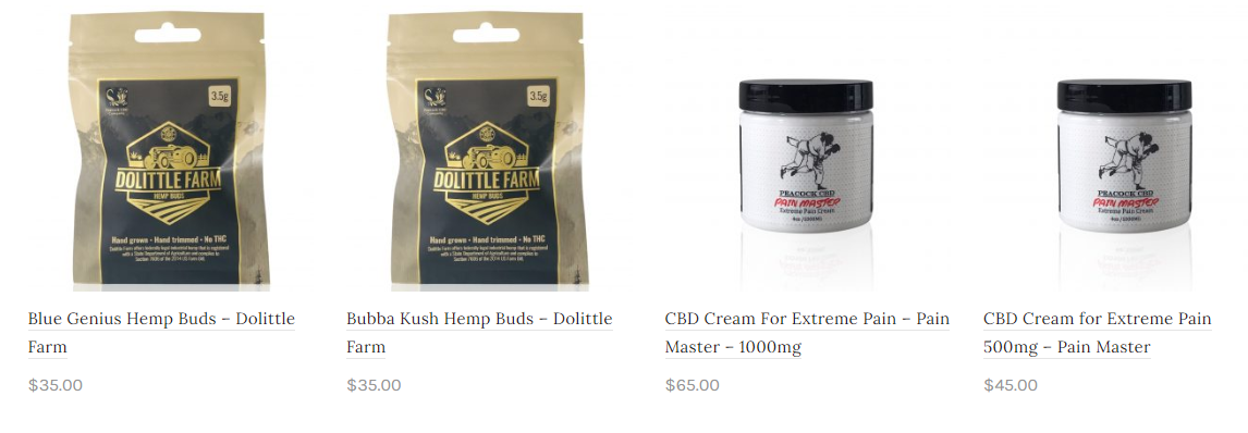 About Peacock CBD Sales