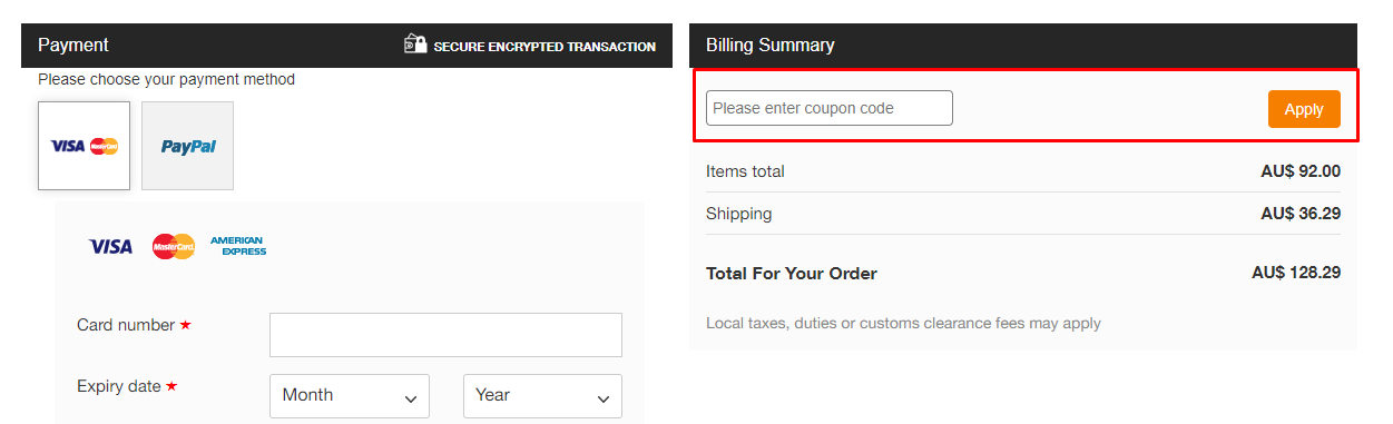 How do I use my The Gym King coupon code?