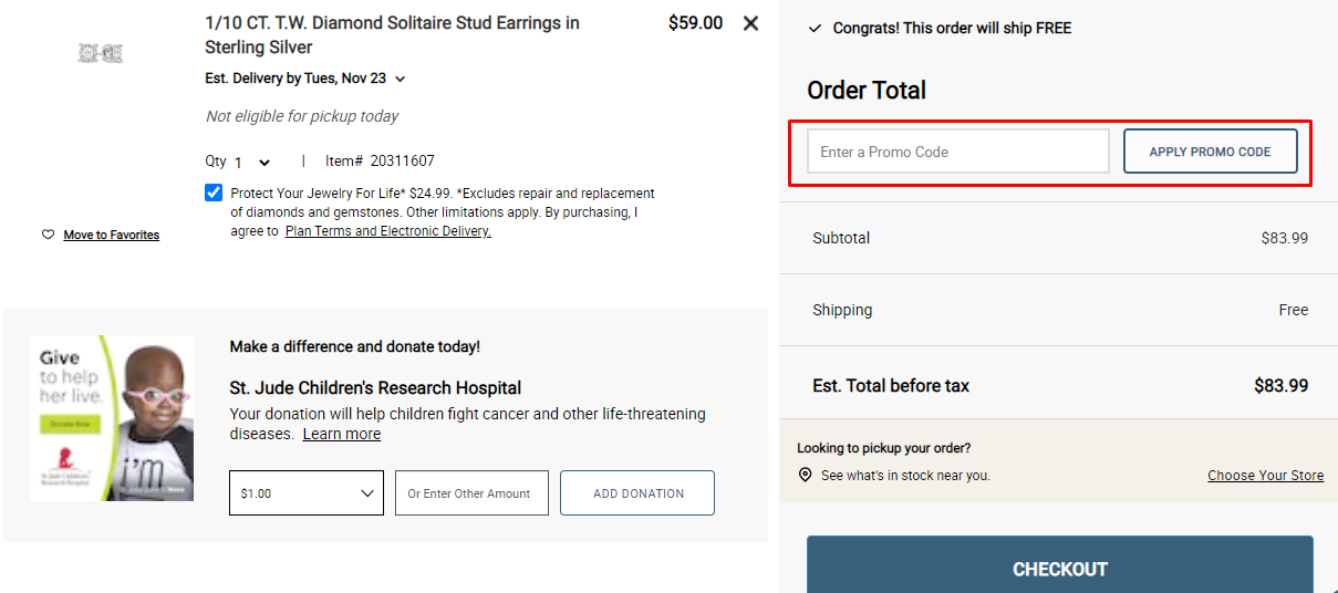How do I use my Zales promo code?