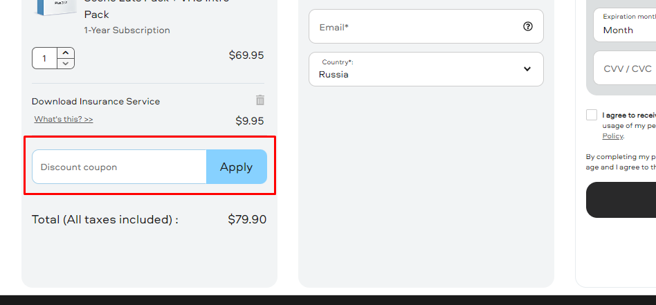 How do I use my Movavi discount code?