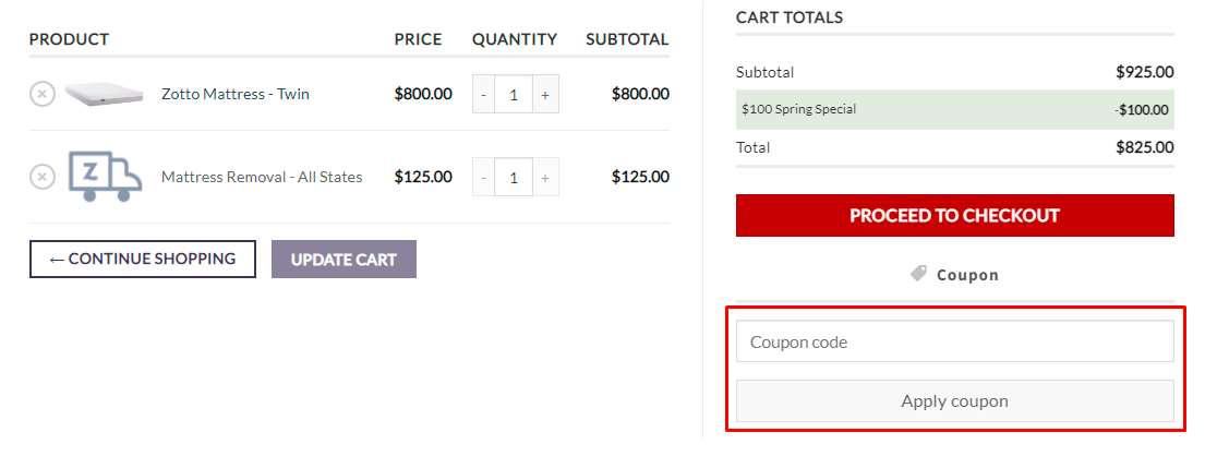 How do I use my Zotto Sleep coupon code?